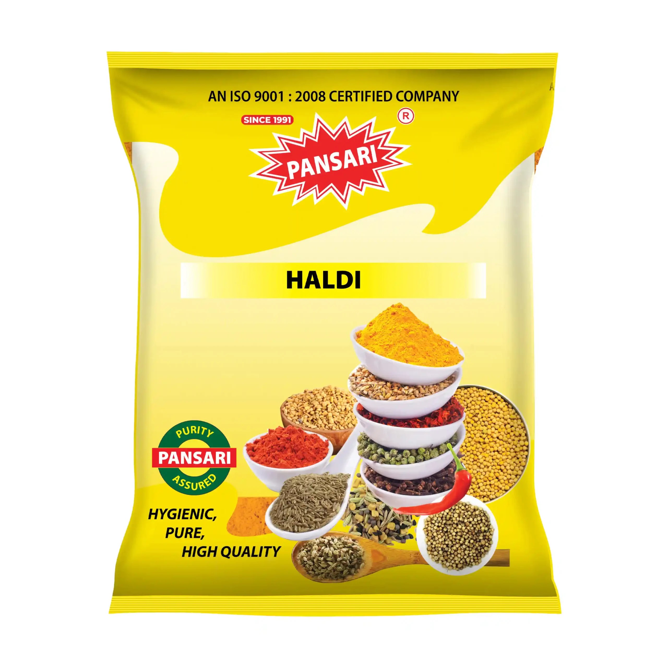 Pansari haldi powder — seasoning base